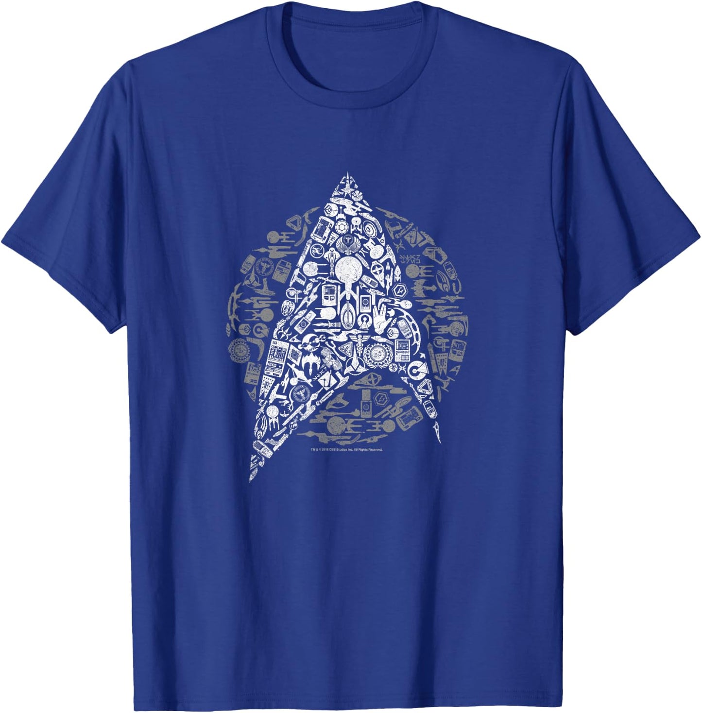 Star Trek: The Original Series Iconic Mashup T-Shirt - T-Shirt | Royal