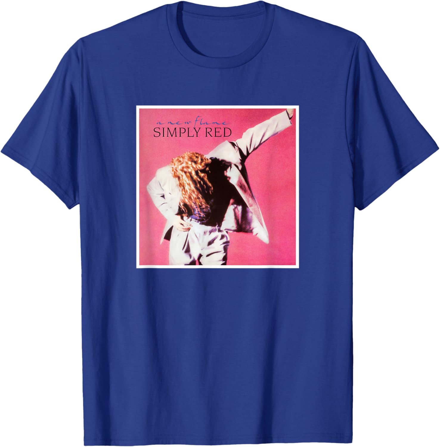 Simply Red "A New Flame" T-Shirt - T-Shirt | Royal