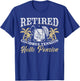 Vacation Goodbye Tension Hello Pension Funny Retirement T-Shirt - T-Shirt | Royal