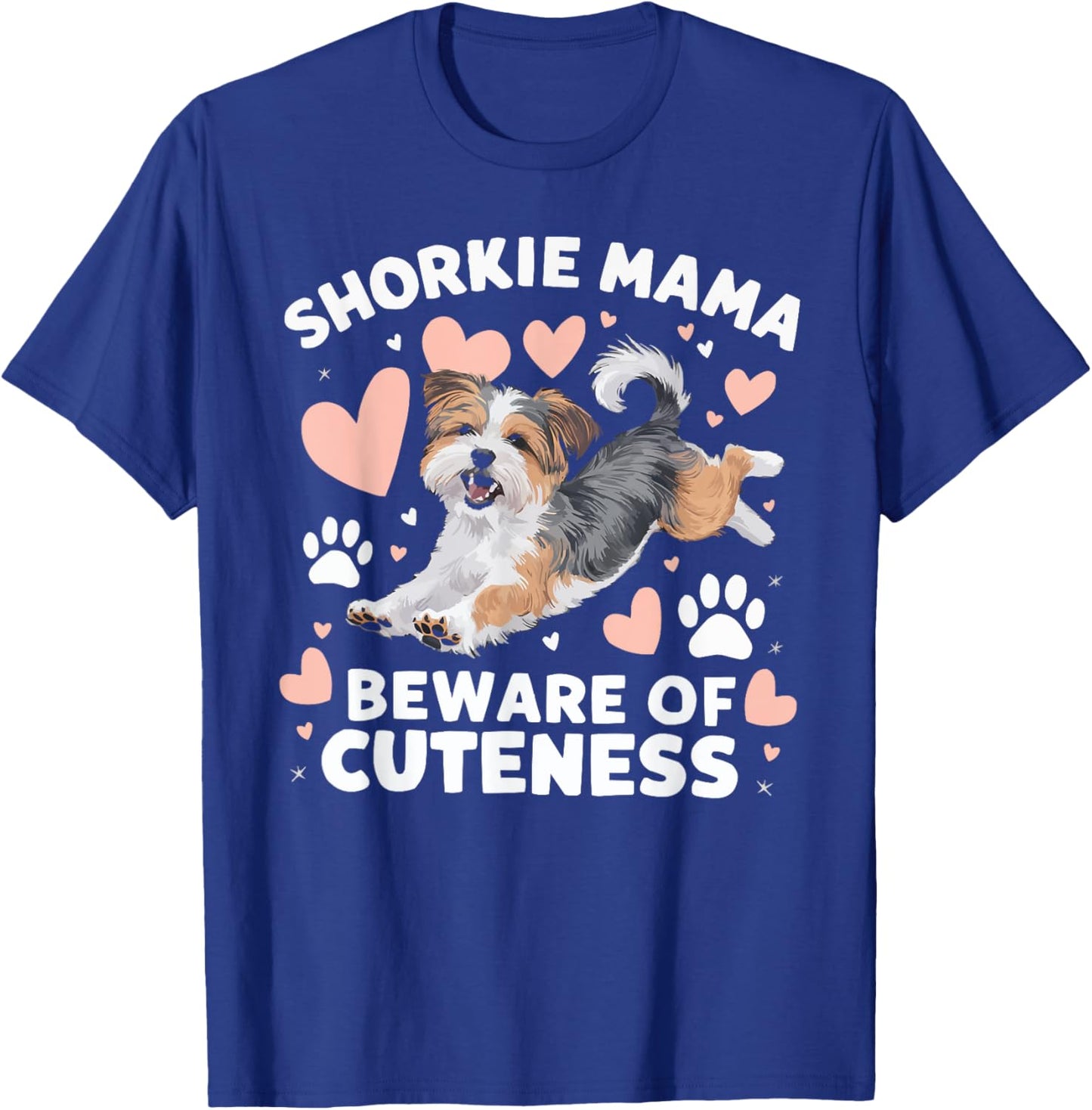 Shorkie Owner Dog Lover Puppy Shih Tzu Yorkshire Terrier T-Shirt - T-Shirt | Royal