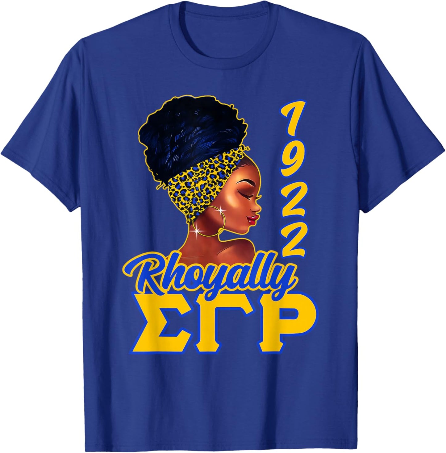 Sigma Gamma Rho Sorority HBCU Black History Girl T-Shirt - T-Shirt | Royal