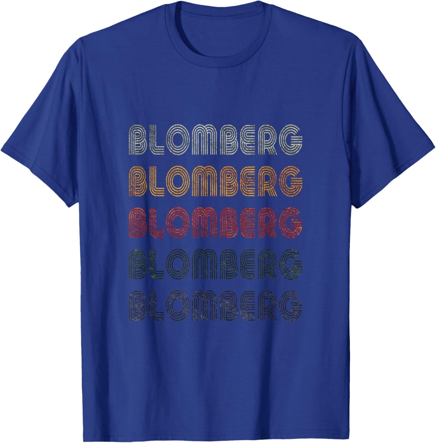 Love Heart Blomberg Grunge Vintage Black Blomberg T-Shirt - T-Shirt | Royal