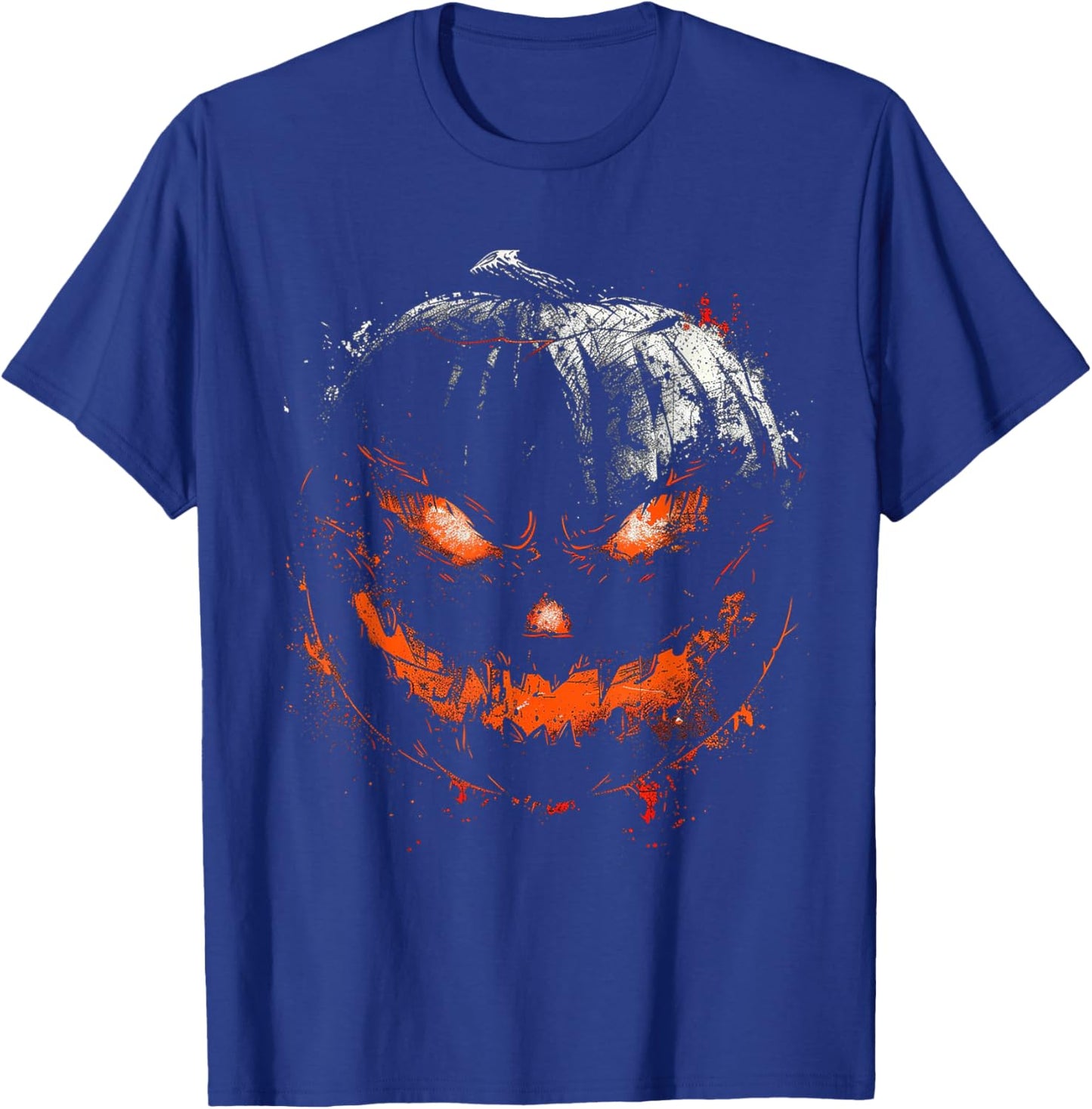 Pumpkin Costume Halloween Spooky Art Pumpkin T-Shirt - T-Shirt | Royal