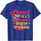 Proud Mom Of A Master'S Degree Graduate, Masters Graduation T-Shirt - T-Shirt | Royal