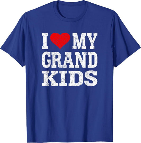 I Love My Grandkids T-Shirt - T-Shirt | Royal