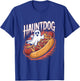 Hauntdog Funny Ghost Hot Dog Halloween Costume T-Shirt - T-Shirt | Royal