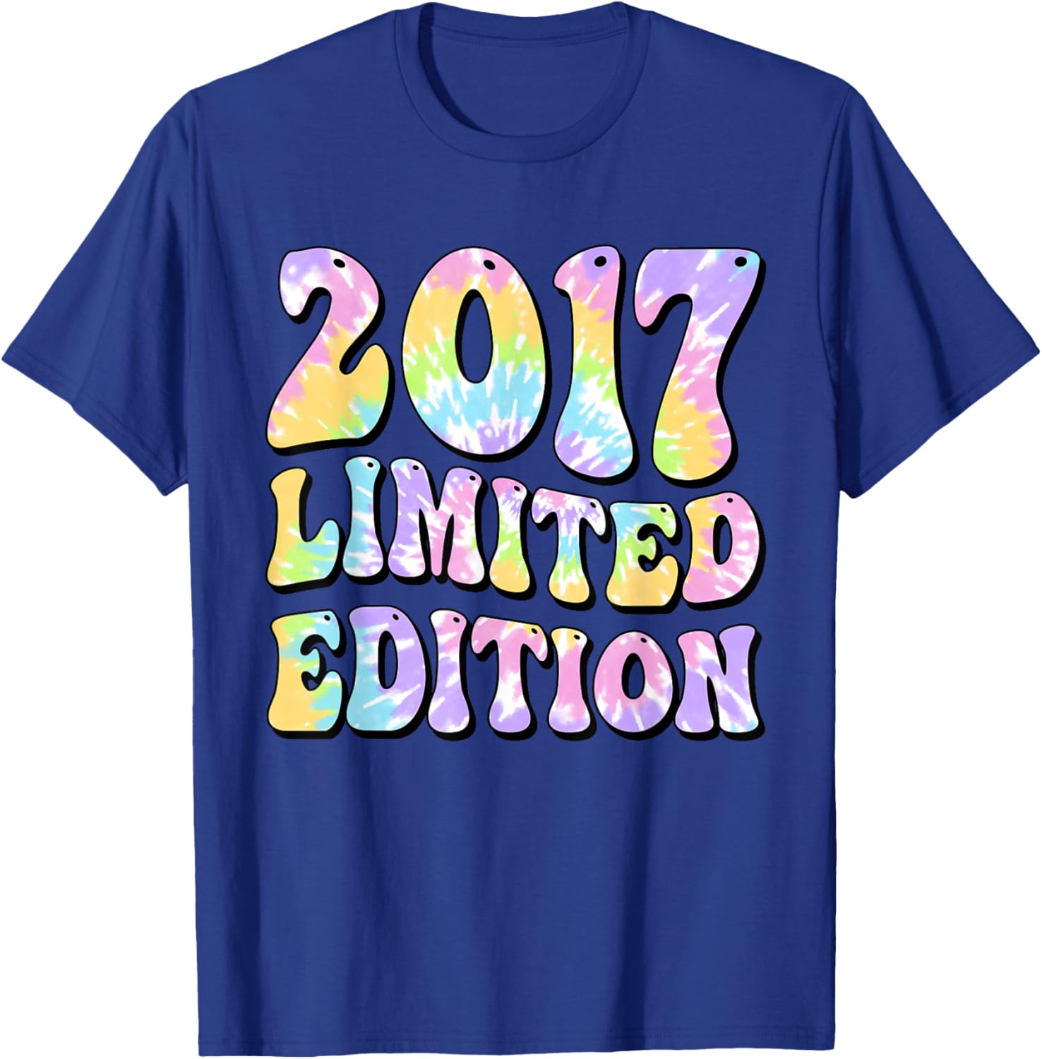 8th Birthday Girl 2017 Limited Edition Awesome Since 2017 T-Shirt - T-Shirt | Royal