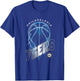 NBA Philadelphia 76ers Lightning Bolt Basketball Logo T-Shirt - T-Shirt | Royal