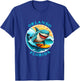 Orlando Florida Happy Surfing Shark Souvenir T-Shirt - T-Shirt | Royal