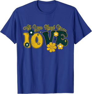 Valentine's Day All You Need Is 10ve Love Funny Men Women T-Shirt - T-Shirt | Royal