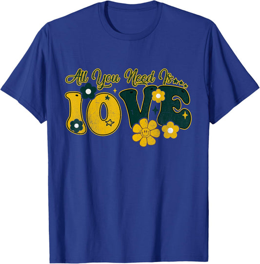 Valentine's Day All You Need Is 10ve Love Funny Men Women T-Shirt - T-Shirt | Royal