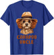 Cute Cavapoo Uncle Dog Lovers Gift Funny Puppy Cavapoo Owner T-Shirt - T-Shirt | Royal
