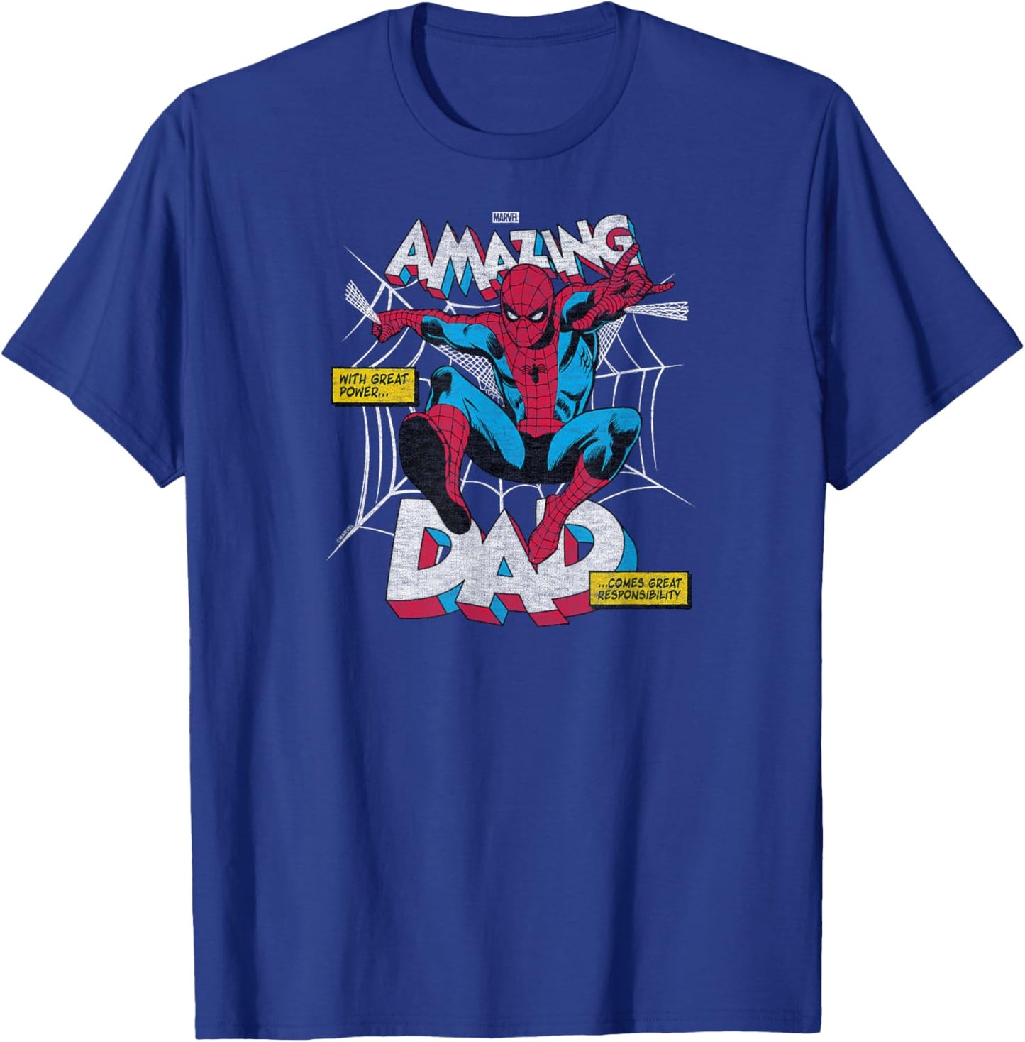 Spider-Man - Amazing Dad T-Shirt - T-Shirt | Royal