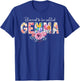 Blessed To Be Called Gemma Grandma Gemma Grandmother T-Shirt - T-Shirt | Royal