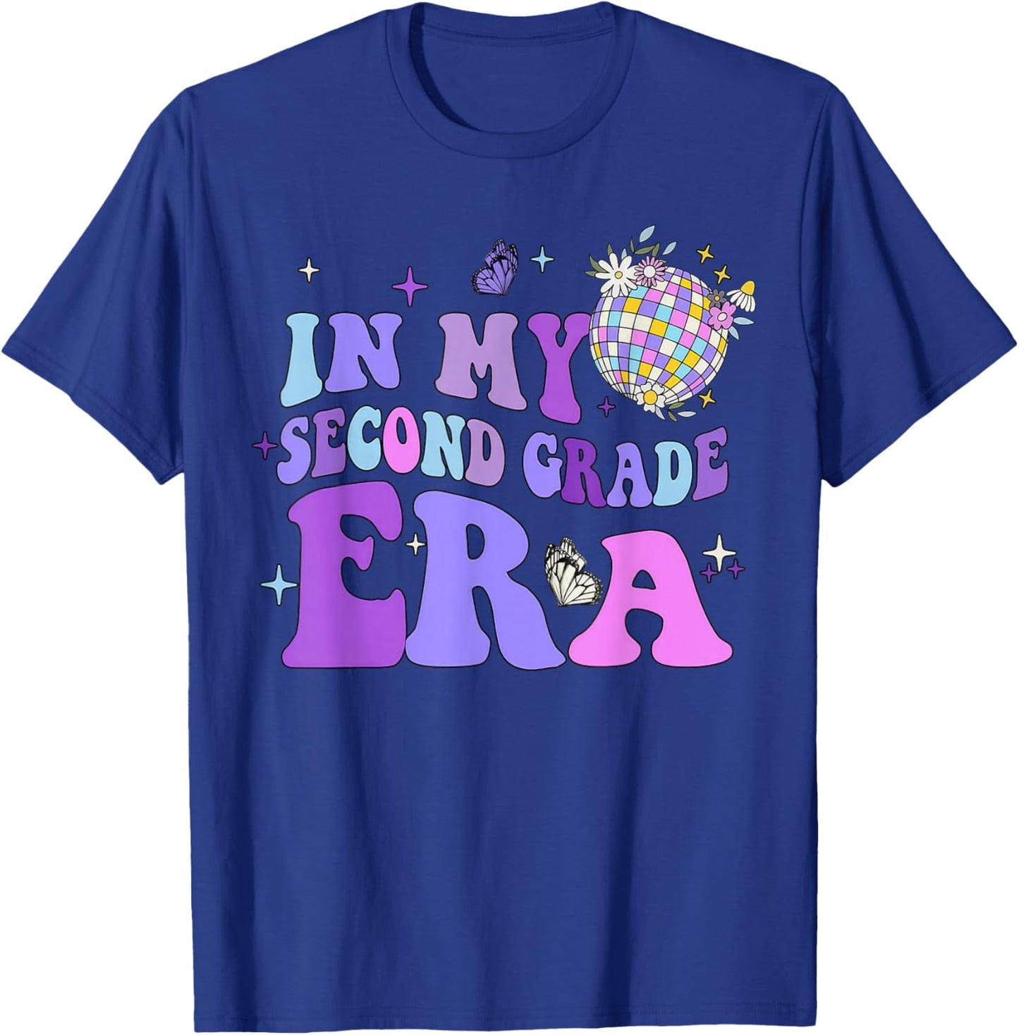In My Second Grade Era 2nd Grade Back To School T-Shirt - T-Shirt | Royal
