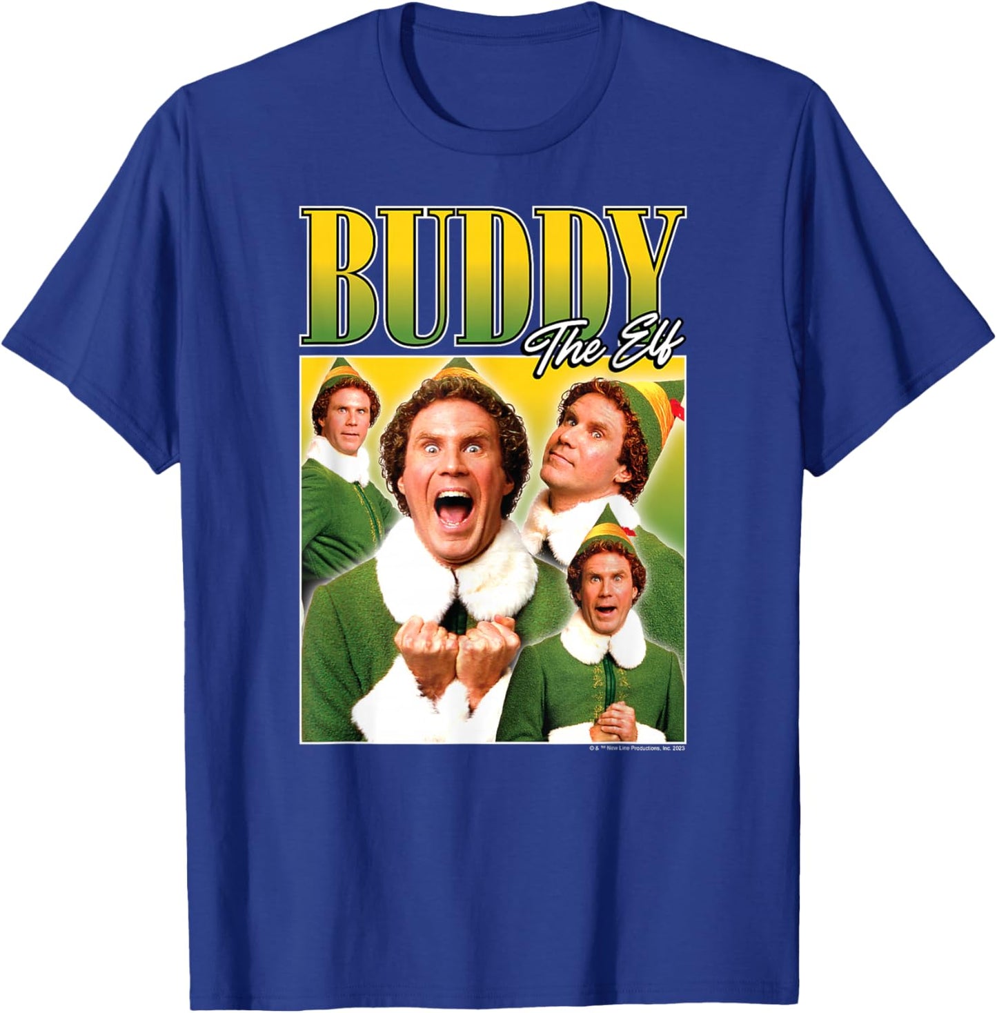 Elf - Buddy The Elf T-Shirt - T-Shirt | Royal