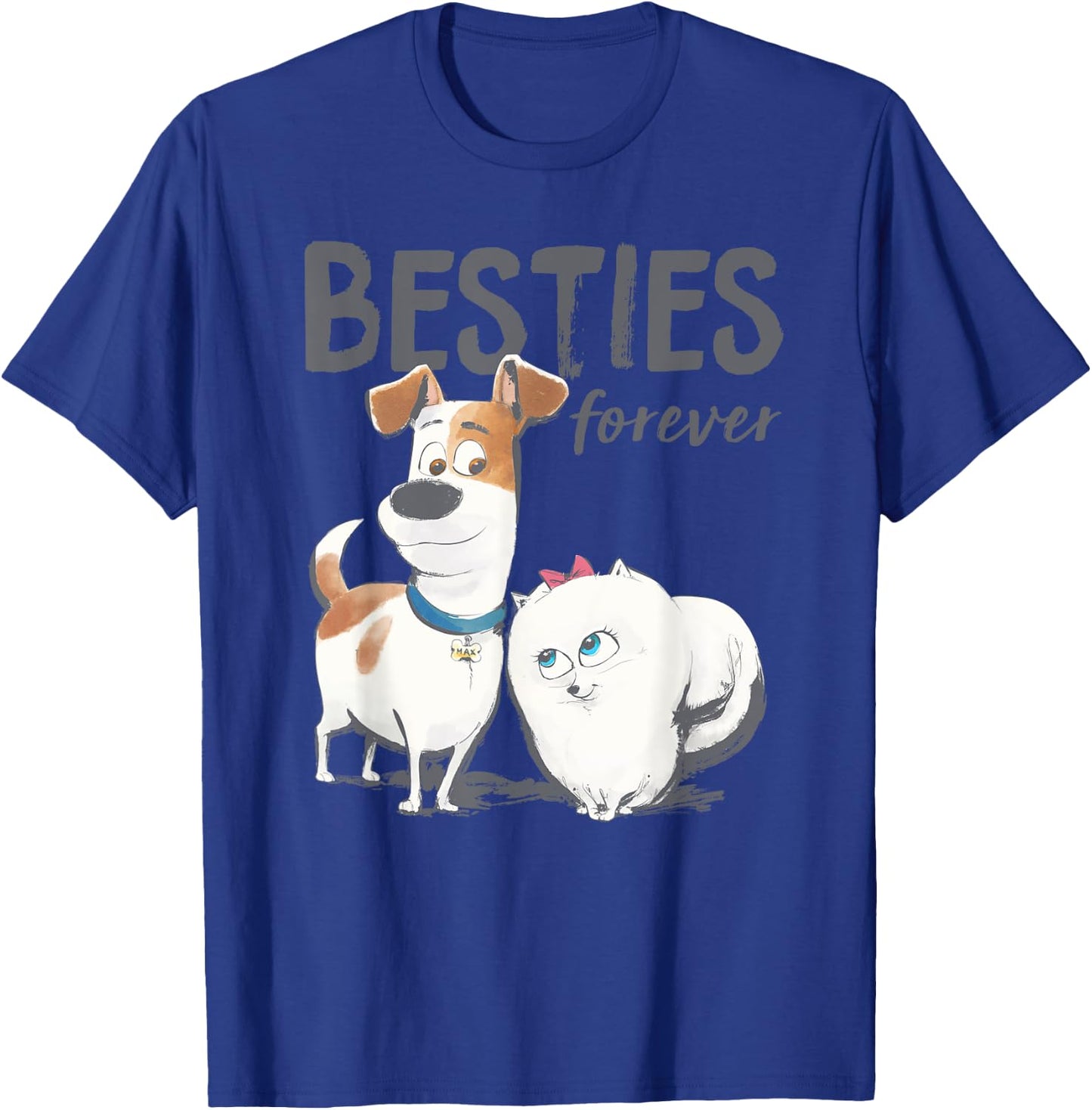Pets 2 Max and Gidget Best Friends T-Shirt - T-Shirt | Royal