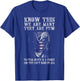 Know This We Are Many They Are Few to Fear Death T-Shirt - T-Shirt | Royal
