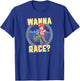 Balance Bike Racing for Two Wheeling Bicycle Ride Racers T-Shirt - T-Shirt | Royal