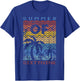 50th Birthday T Shirt Summer of 69 Gift Mom Daddy T-Shirt - T-Shirt | Royal