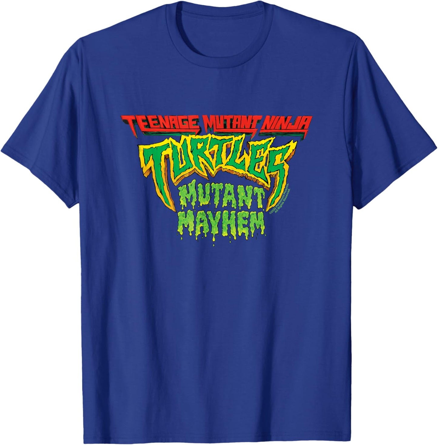 Teenage Mutant Ninja Turtles: Mutant Mayhem Logo T-Shirt - T-Shirt | Royal