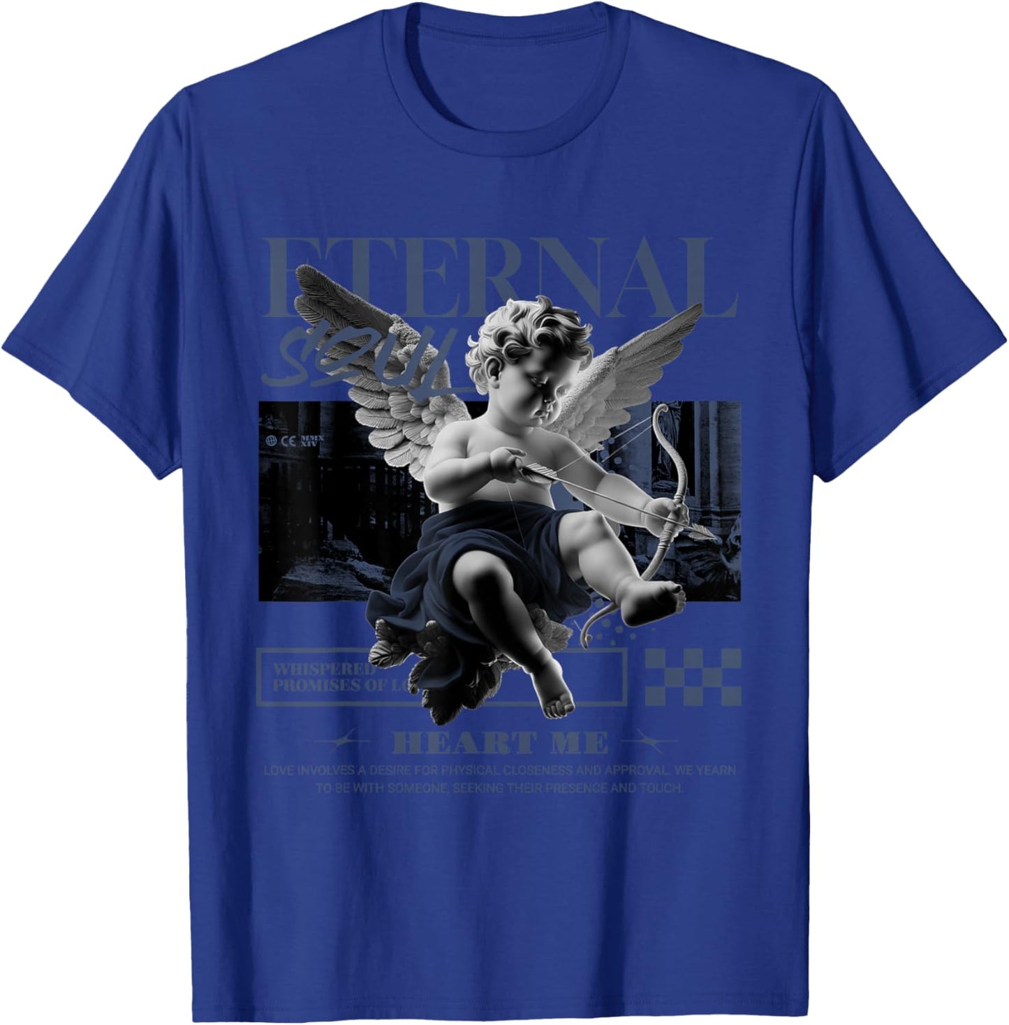 Eternal Angel Low Diffused Blue 11s Matching Men Women T-Shirt - T-Shirt | Royal