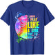 I Know I Play Like A Girl Try To Keep Up Softball T-Shirt - T-Shirt | Royal