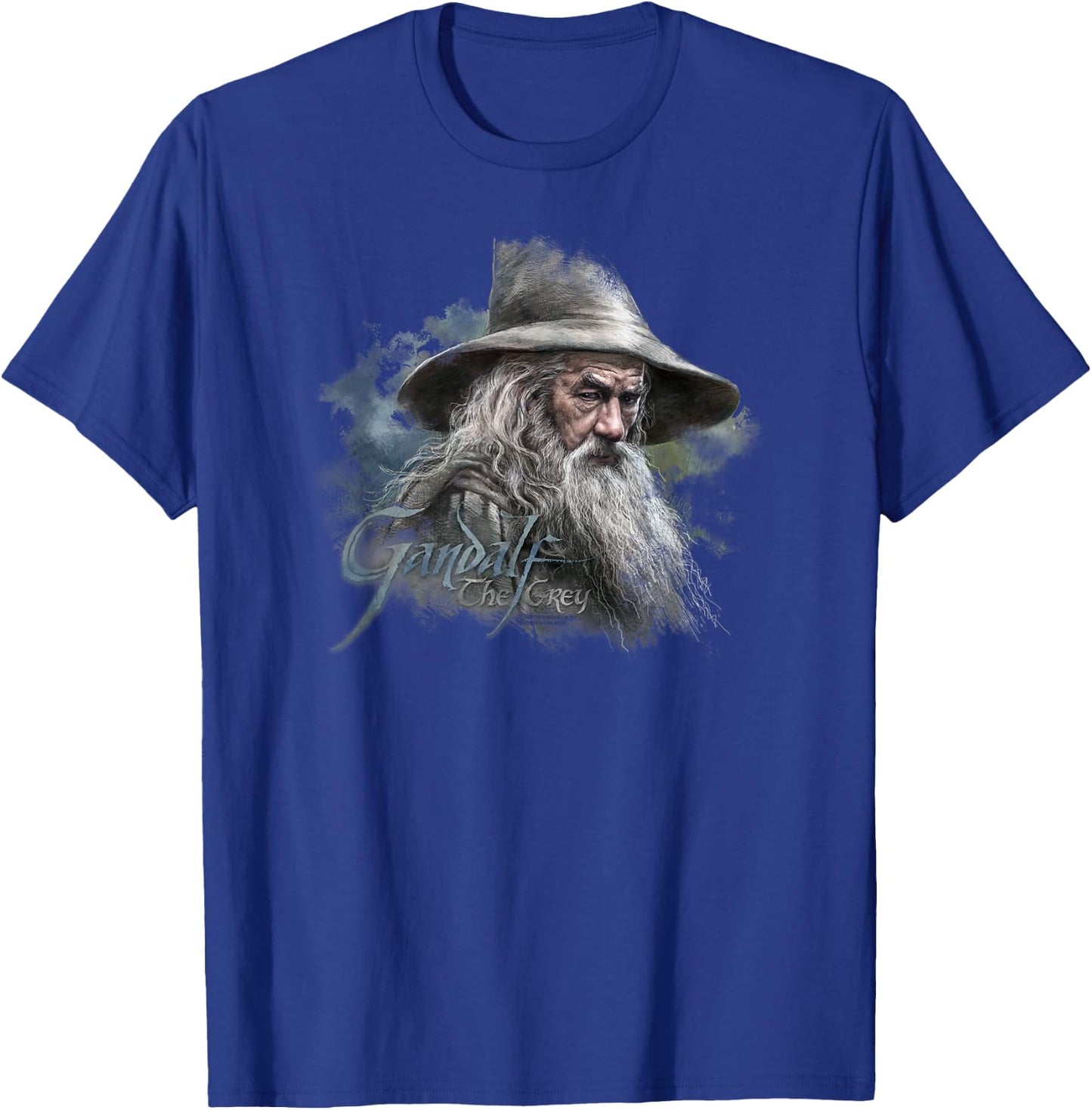 Warner Bros. Hobbit Gandalf the Grey -Adult , Grey, Short Sleeve, Small T-Shirt - T-Shirt | Royal