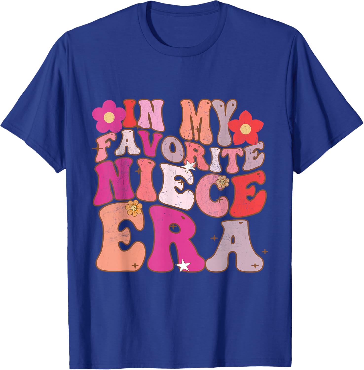 In My Favorite Niece Era Retro Sister Toddler Kids Youth T-Shirt - T-Shirt | Royal