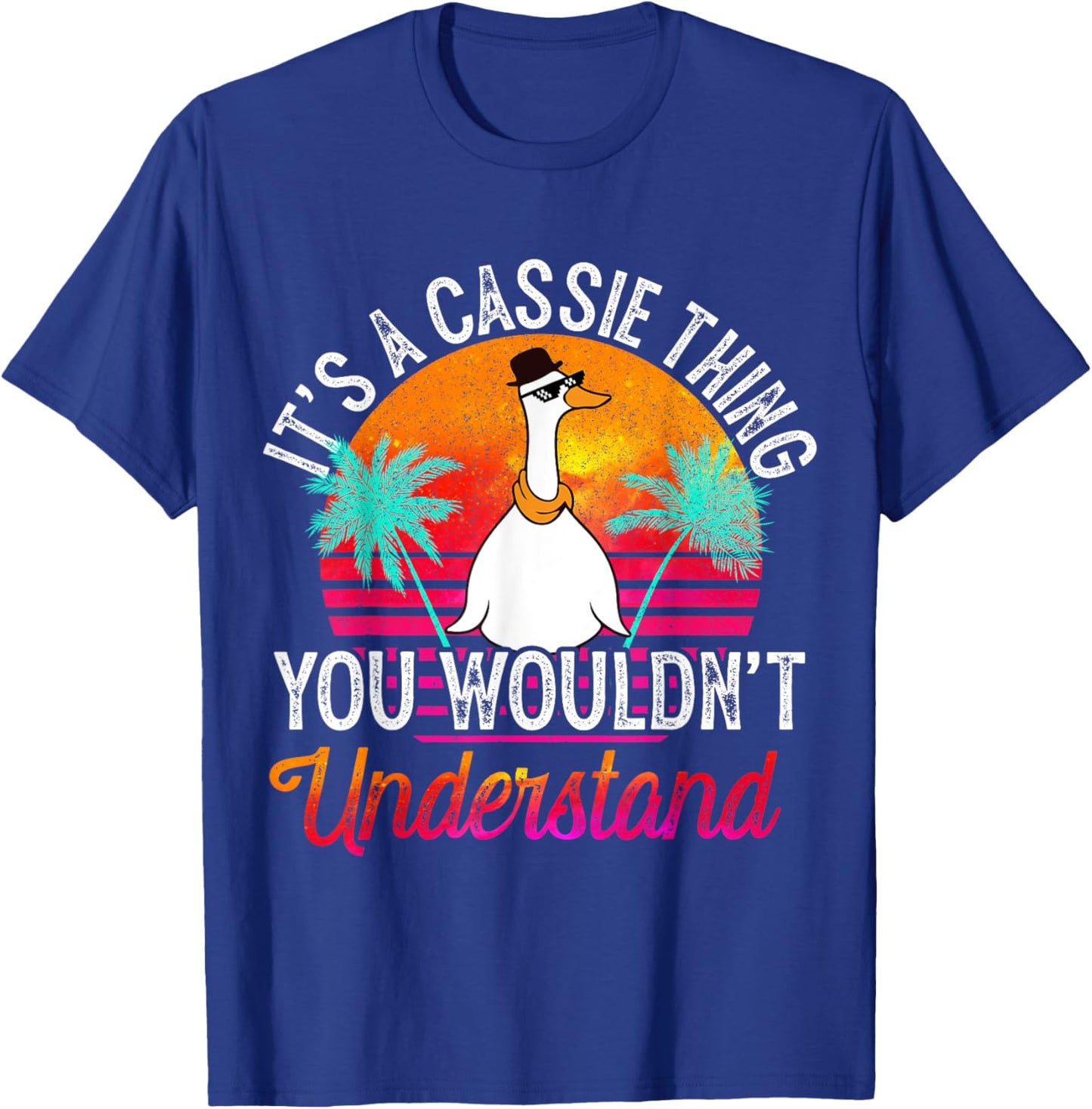 It's A Cassie Thing You Wouldn't Understand Funny Cassie T-Shirt - T-Shirt | Royal