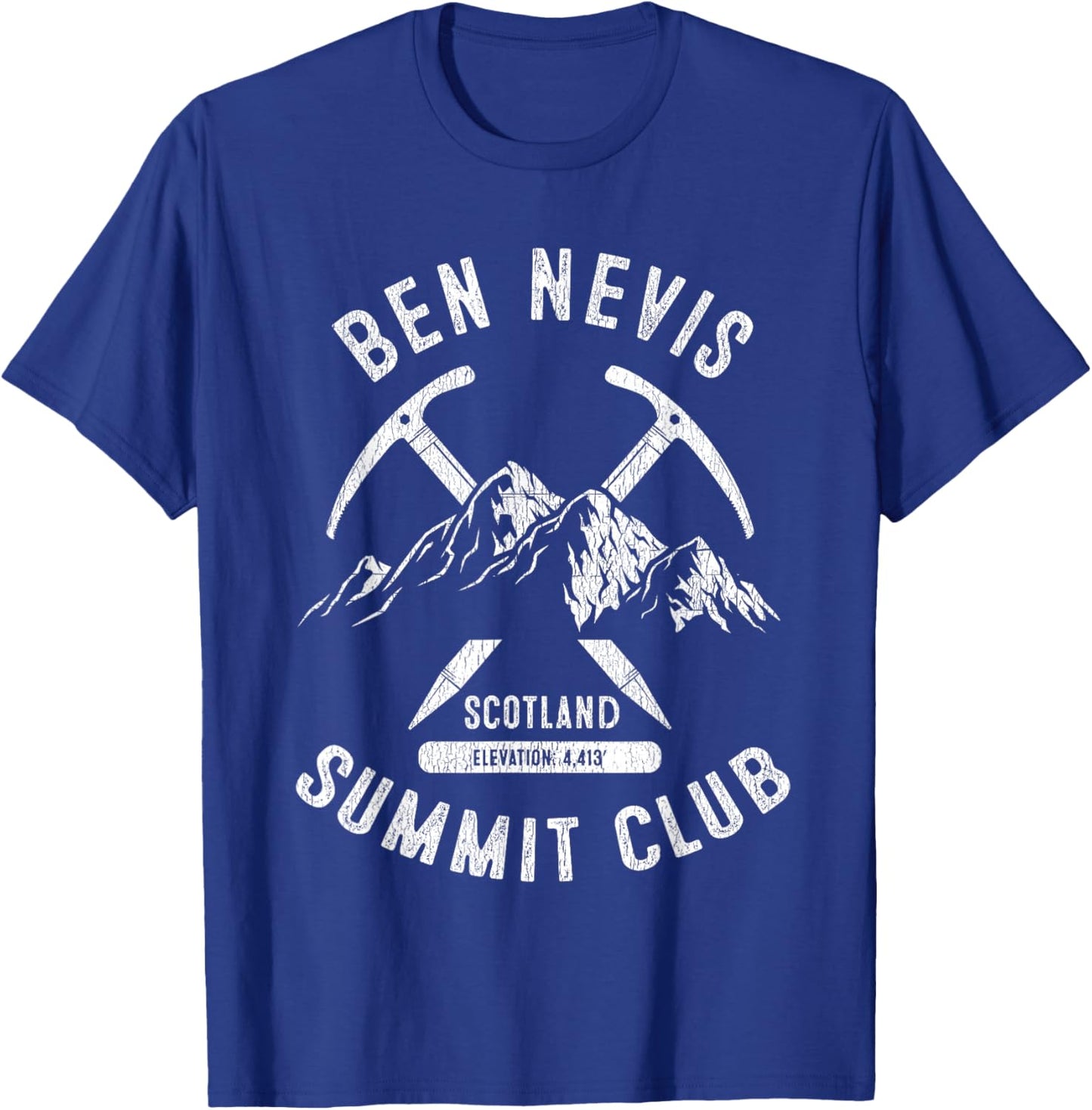 Ben Nevis Summit Club I Climbed Ben Nevis T-Shirt - T-Shirt | Royal