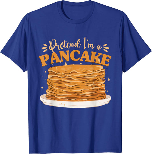 Pancake Breakfast Halloween Brunch Pretend I'm A Pancake T-Shirt - T-Shirt | Royal