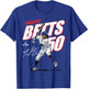 Mookie Betts | Los Angeles Baseball MLB Players | MLBMBE3001 T-Shirt - T-Shirt | Royal