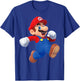 Super Mario Running Mario 3D Poster T-Shirt - T-Shirt | Royal