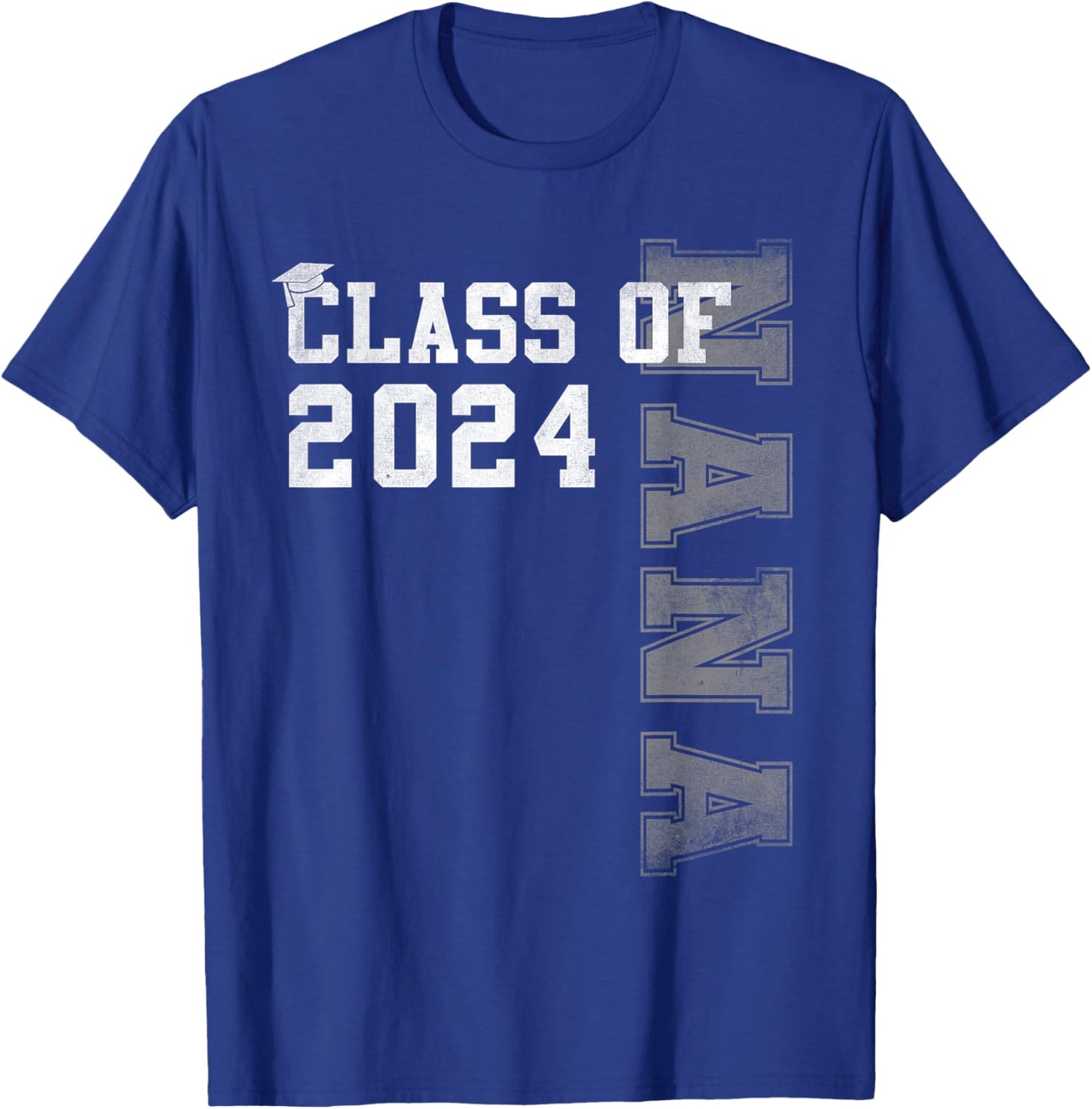Nana Senior 2024 Proud Nana Of A Class Of 2024 Graduate T-Shirt - T-Shirt | Royal