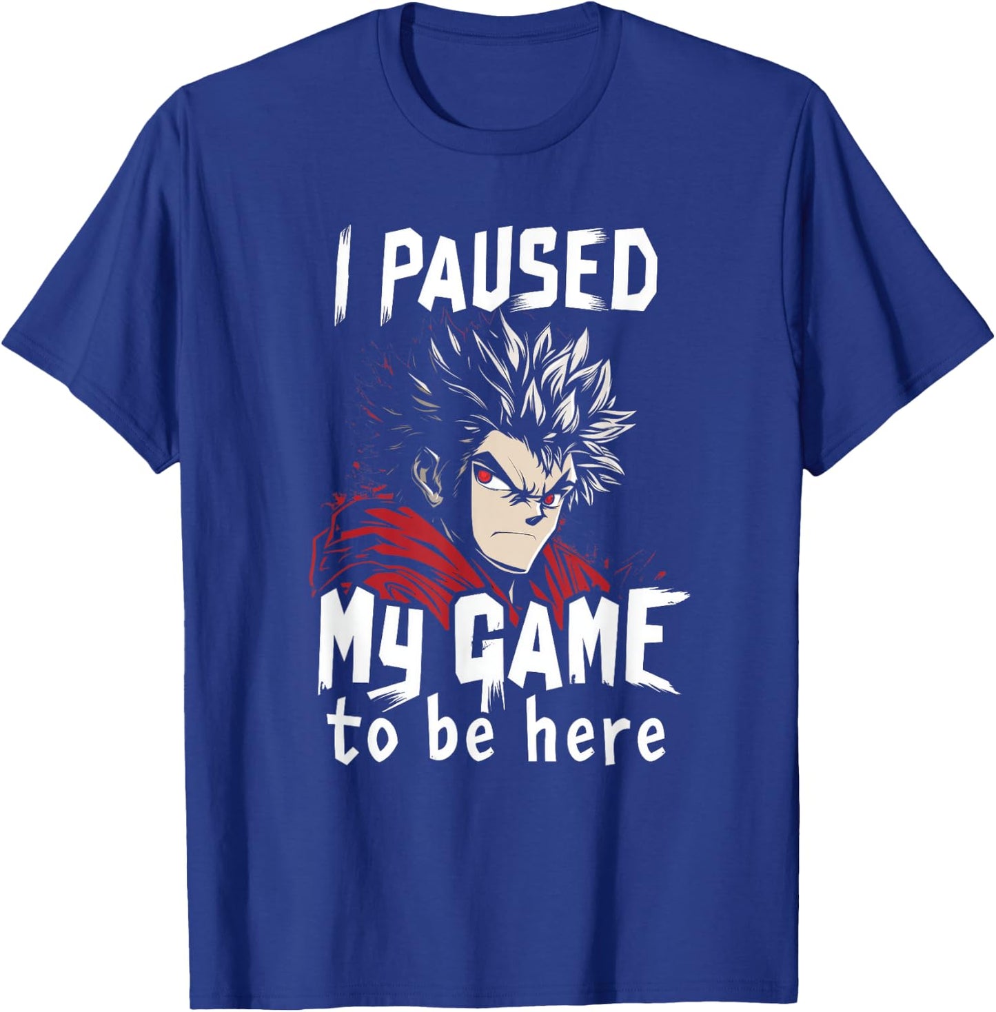 Gamer Shirt for Boys Teens Men Video Gaming Funny Graphic T-Shirt - T-Shirt | Royal
