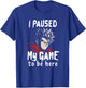 Gamer Shirt for Boys Teens Men Video Gaming Funny Graphic T-Shirt - T-Shirt | Royal