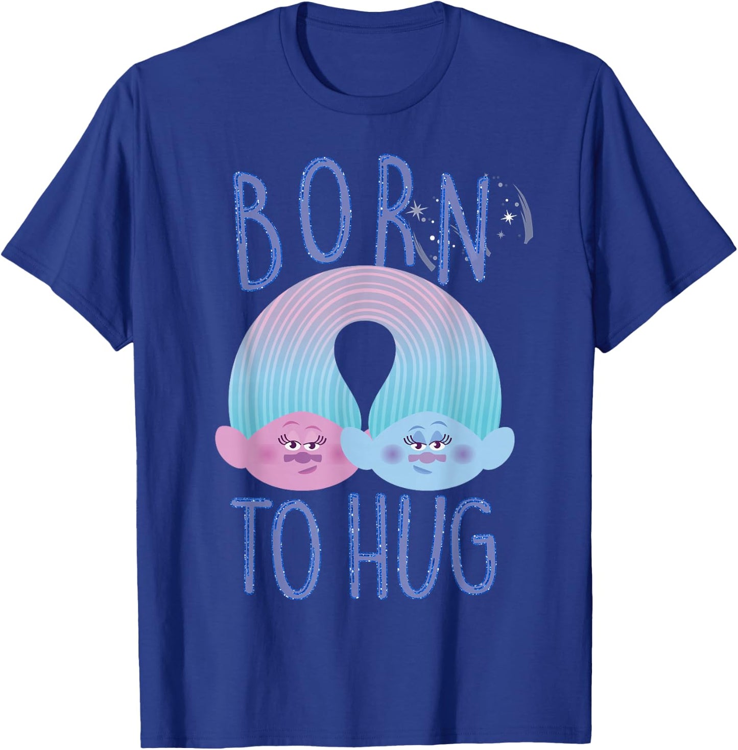 DreamWorks Trolls Born To Hug T-Shirt - T-Shirt | Royal