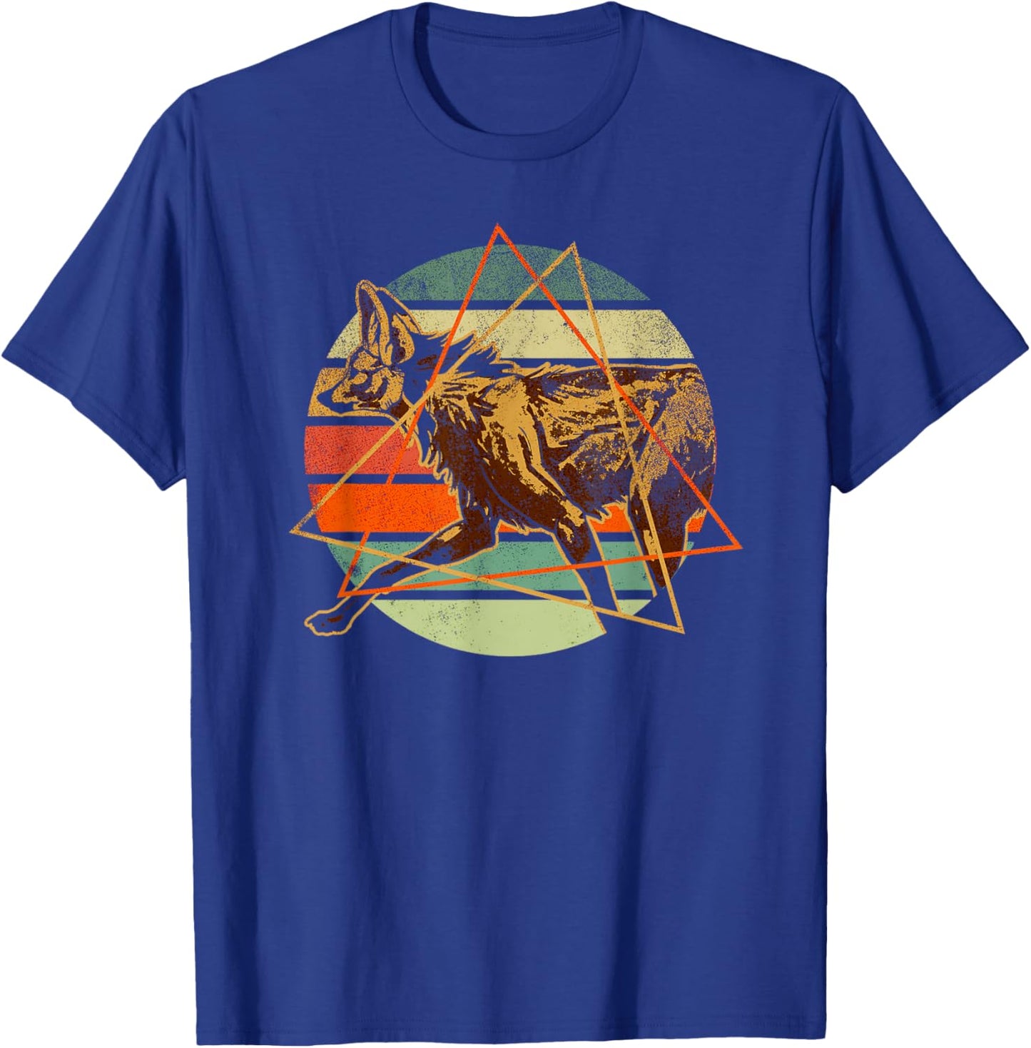 Maned Wolf South America Animal Colorful T-Shirt - T-Shirt | Royal