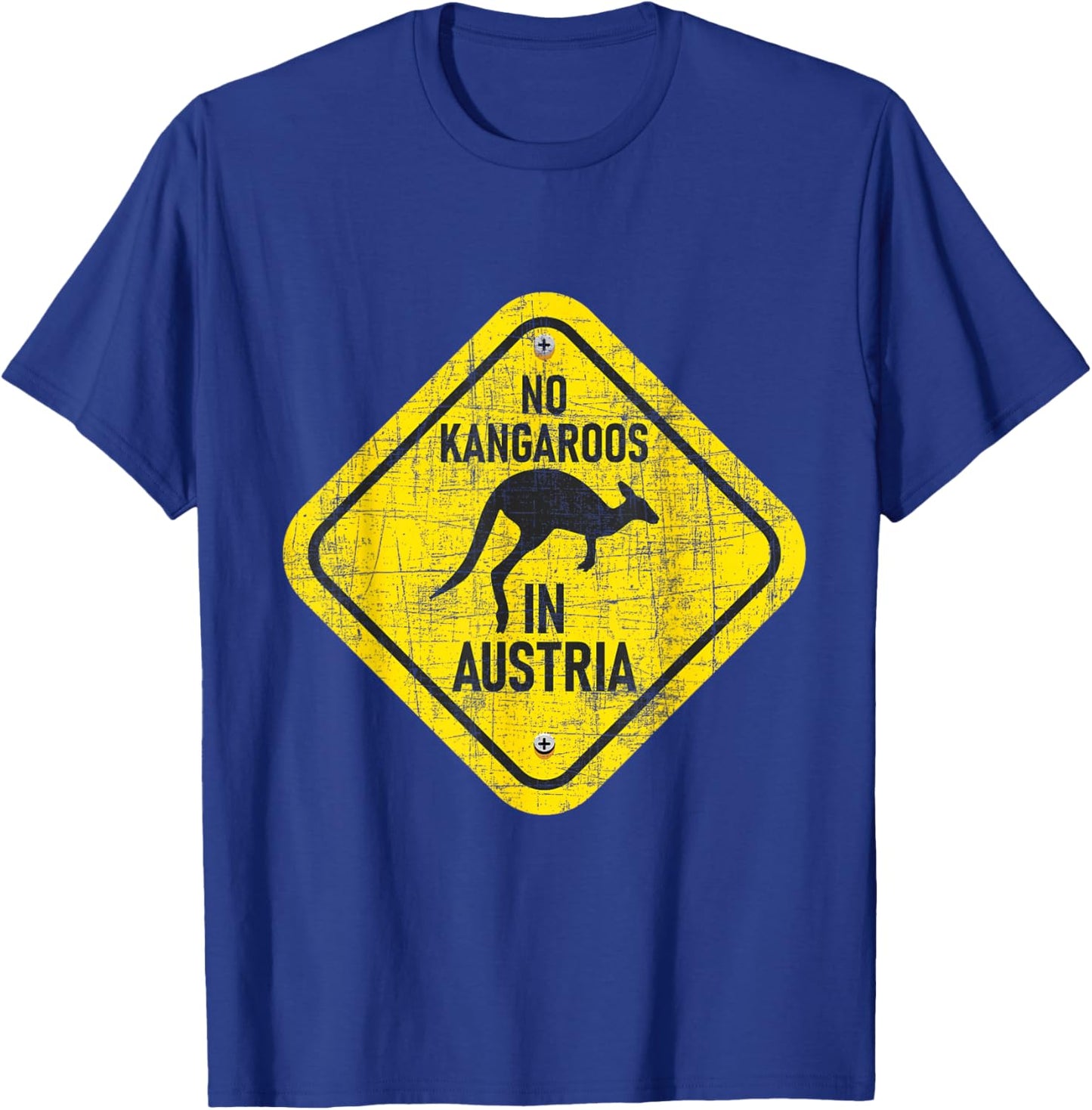 No Kangaroos in Austria - Zookeeper Wildlife Animal Lover T-Shirt - T-Shirt | Royal