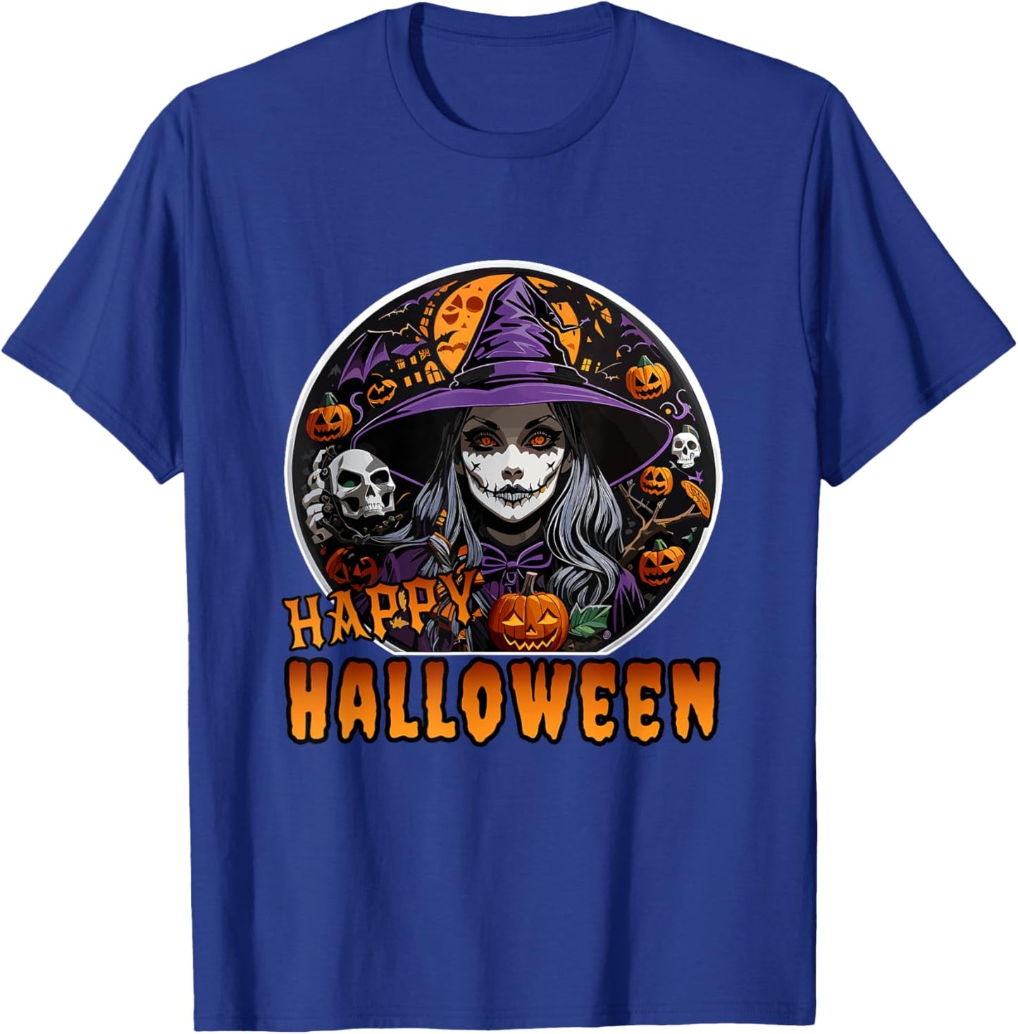 Happy Halloween T-Shirt - T-Shirt | Royal