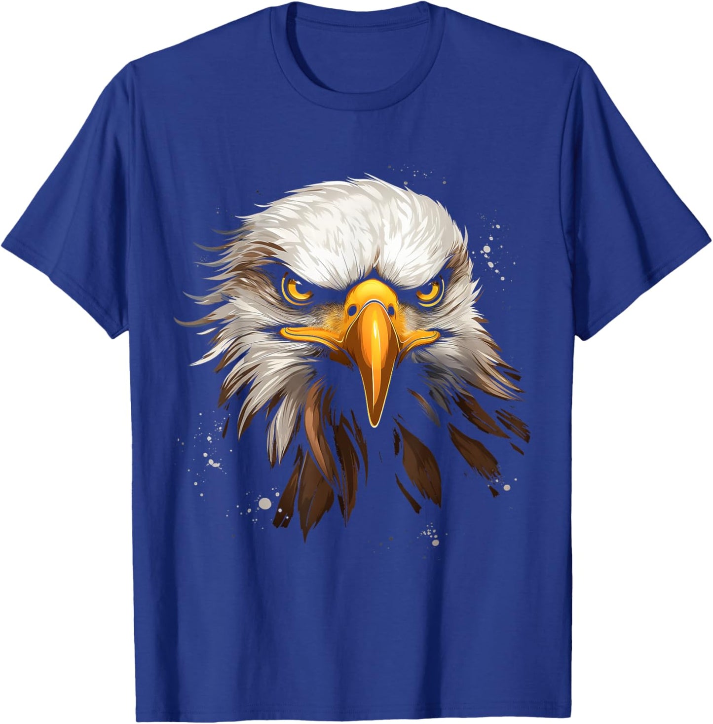 Bald Eagle Bird Colorful Design Bird Lover Eagle T-Shirt - T-Shirt | Royal