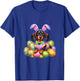 Funny Easter Day Dachshund Bunny Costume T-Shirt - T-Shirt | Royal