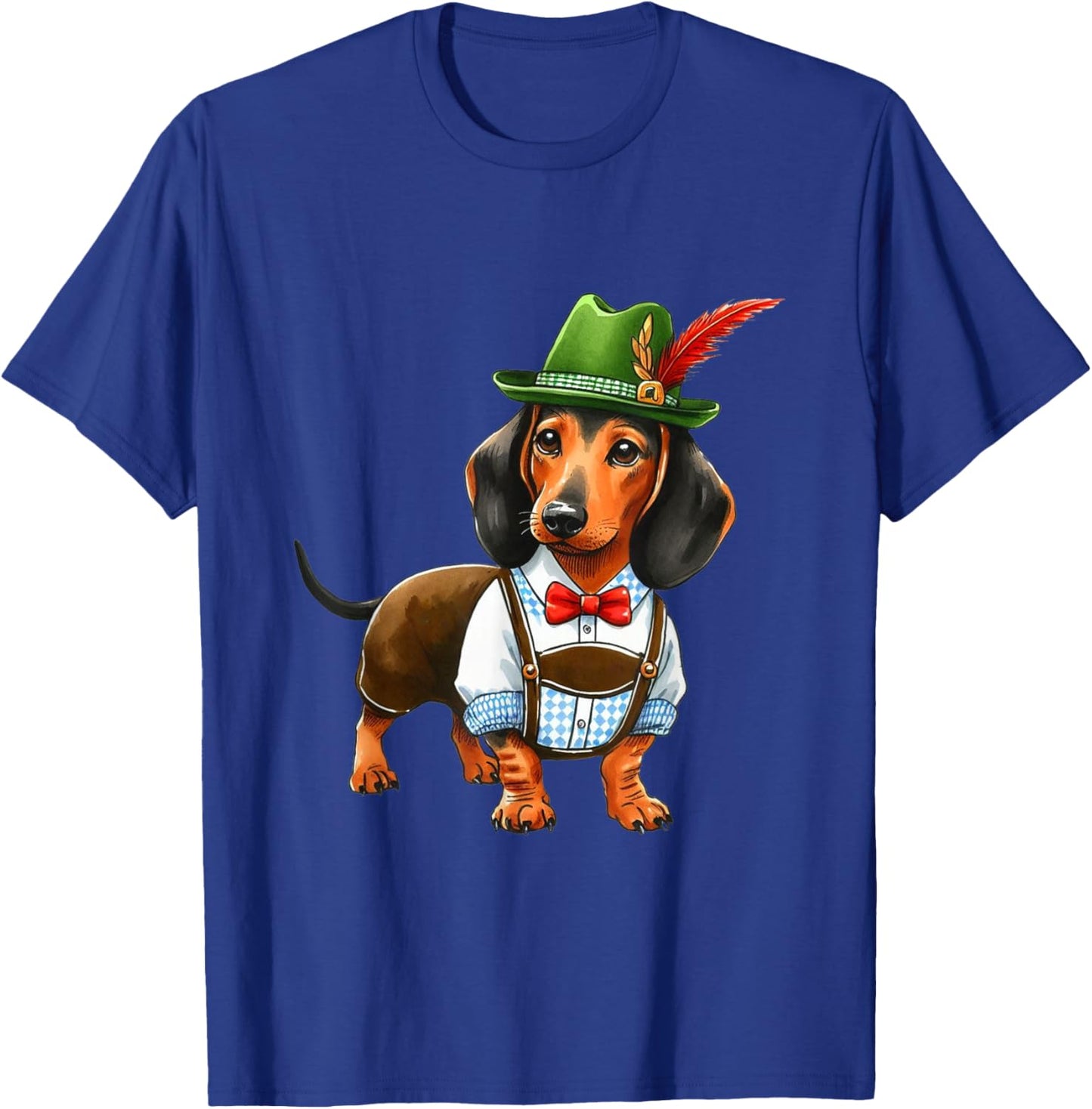 Oktoberfest Dachshund Cute Sausage Dog German Kids Men Women T-Shirt - T-Shirt | Royal
