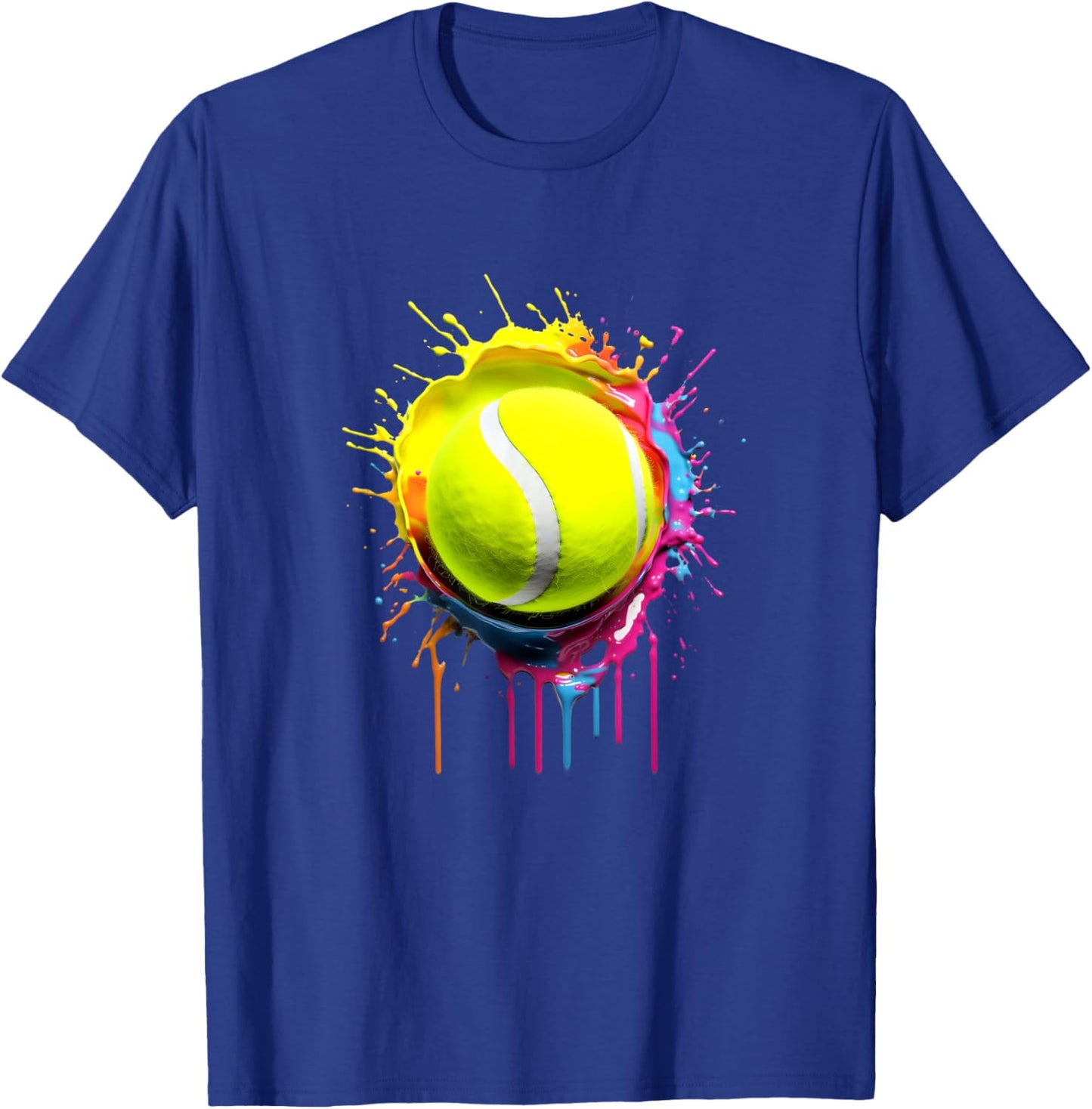 Best Tennis Team Player Tennis Playing Fan Love T-Shirt - T-Shirt | Royal