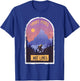 Snort Pines Not Lines Bigfoot Sasquatch Hiking Hiker T-Shirt - T-Shirt | Royal
