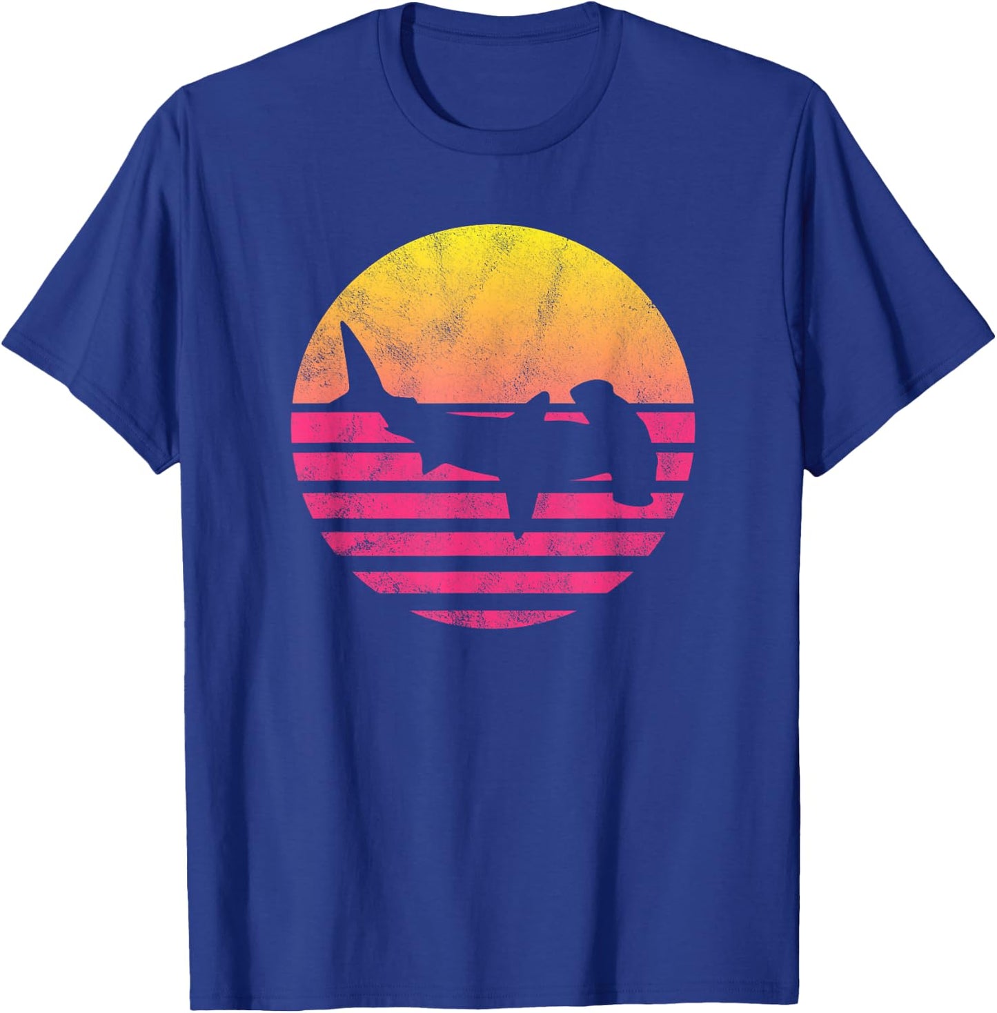 Classic Hammerhead Shark Gift T-Shirt - T-Shirt | Royal