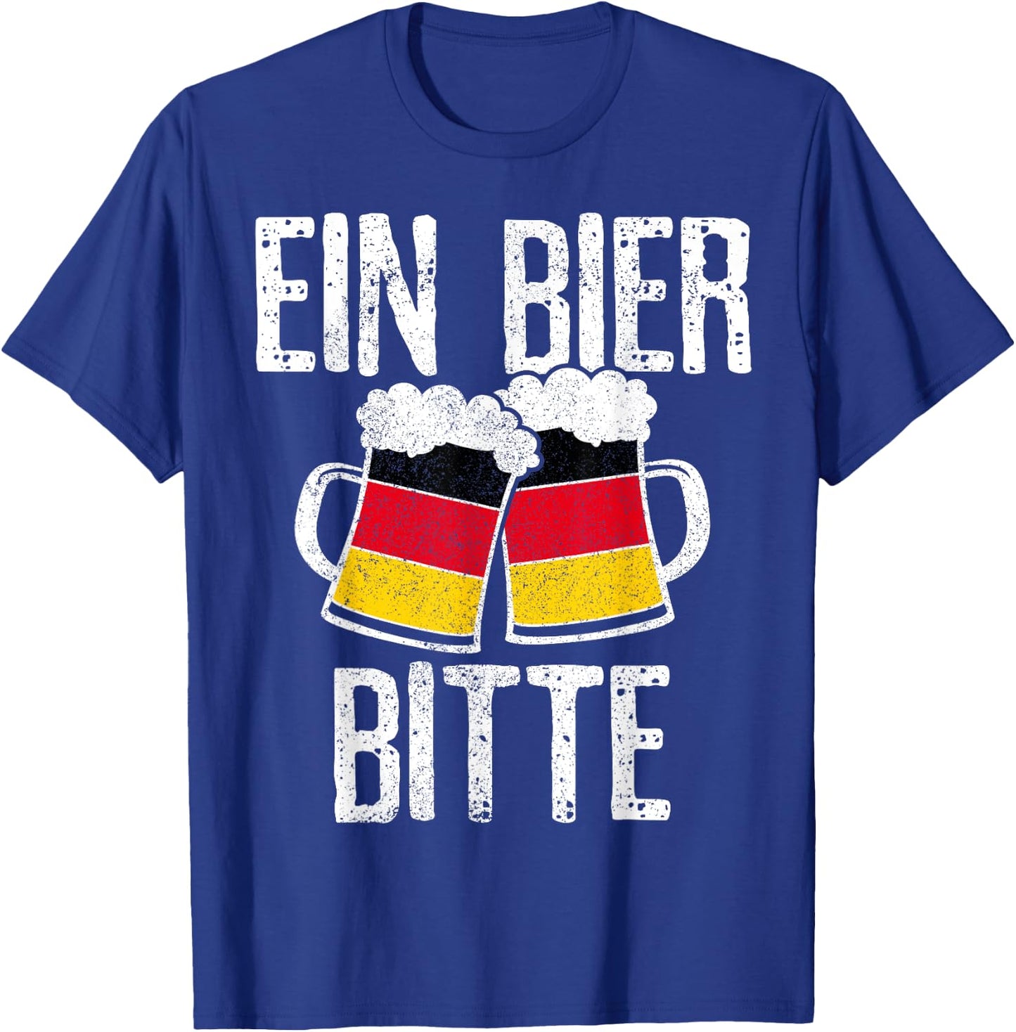 Funny German Ein Bier Bitte Oktoberfest Beer T-Shirt - T-Shirt | Royal