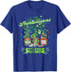 Nurse St Patrick Day Shenanigans and Scrubs Scrub Top T-Shirt - T-Shirt | Royal