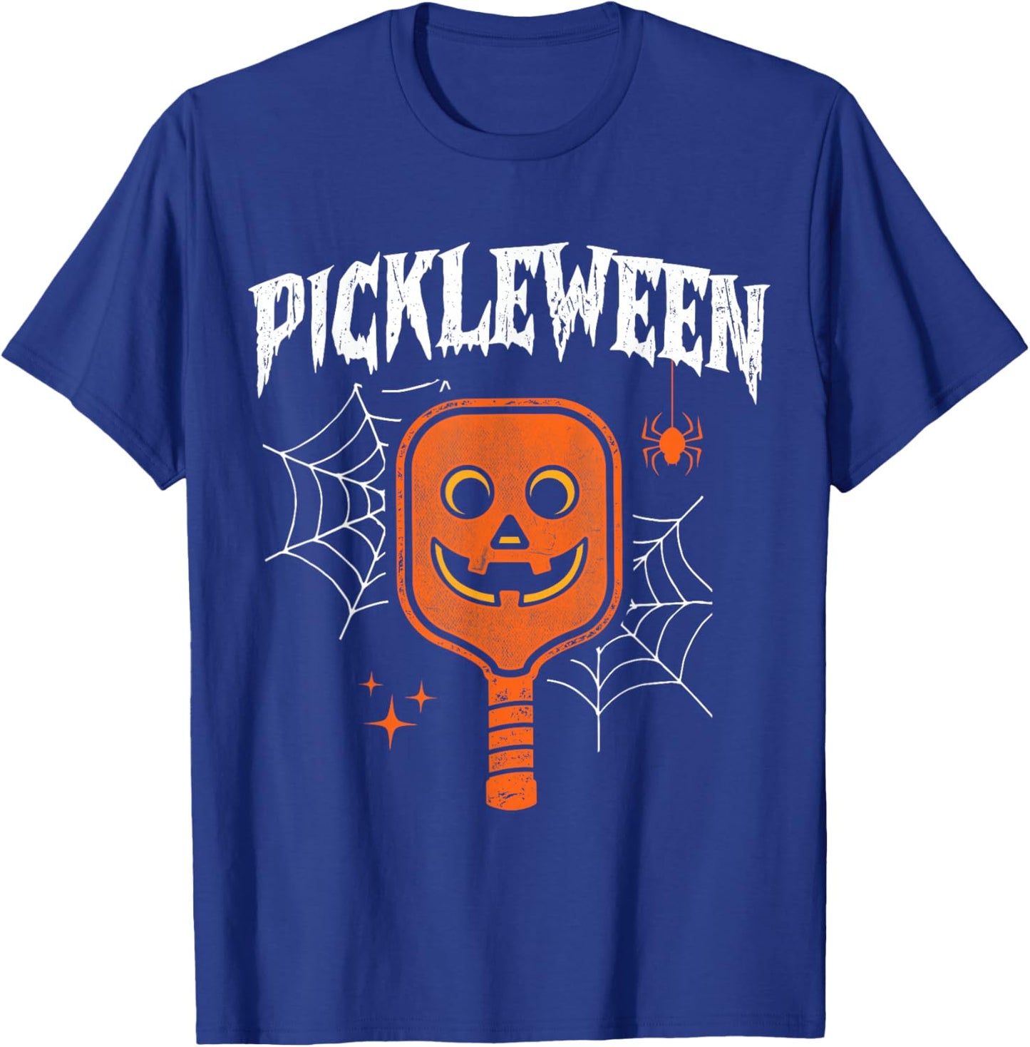 Pickleween Halloween Pickleball Players T-Shirt - T-Shirt | Royal
